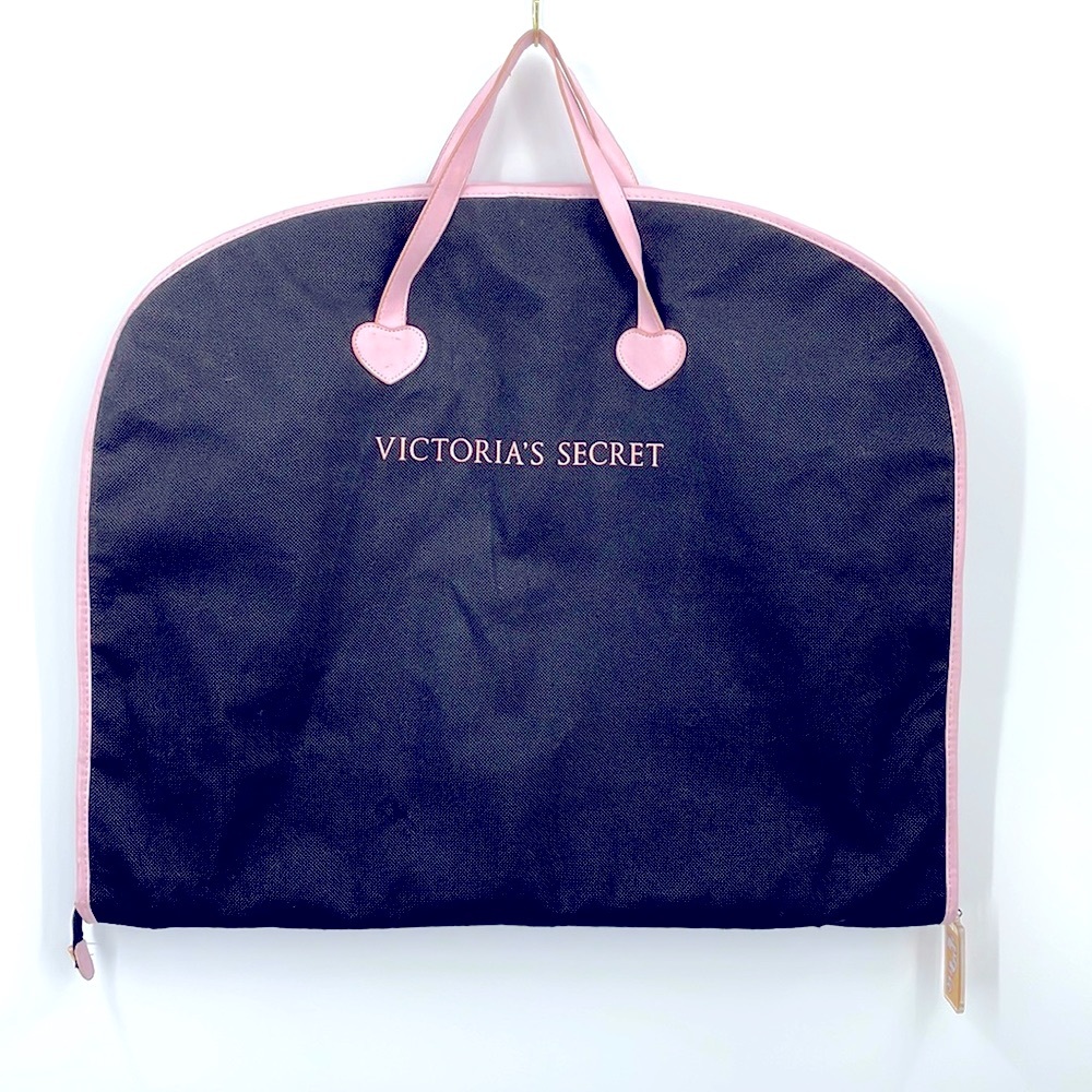 Victoria's Secret Black and Pink Travel Bag